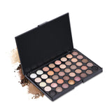 New 40 Colors Eye Makeup Nudes Palette Matte Eyeshadow Naked Beauty Powder Eye Shadows Earth Pearl Shimmer Cosmetic Set TSLM1