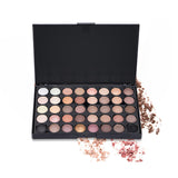 New 40 Colors Eye Makeup Nudes Palette Matte Eyeshadow Naked Beauty Powder Eye Shadows Earth Pearl Shimmer Cosmetic Set TSLM1